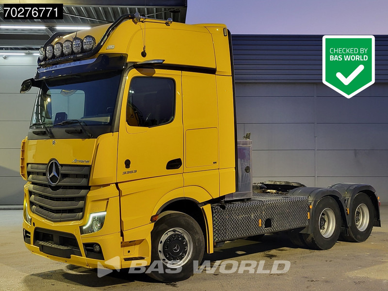 Mercedes-Benz Actros 3353 Actros 6X4 Big-Axle Mirror cam 2X Tanks Navi Xenon - Tegljač: slika 1 Mercedes-Benz Actros 3353 Actros 6X4 Big-Axle Mirror cam 2X Tanks Navi Xenon - Tegljač: slika 1