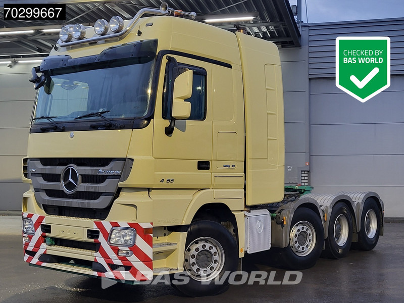 Mercedes-Benz Actros 4155 8X4 120T! 3-Pedals Retarder Big-Axle Lift+Lenkachse Euro 5 - Tegljač: slika 1 Mercedes-Benz Actros 4155 8X4 120T! 3-Pedals Retarder Big-Axle Lift+Lenkachse Euro 5 - Tegljač: slika 1