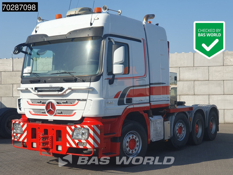 Mercedes-Benz Actros 4160 8X4 250T! WSK Manual Big-Axle Steelsuspension Lift+Lenkachse Standklima Euro 5 - Tegljač: slika 1 Mercedes-Benz Actros 4160 8X4 250T! WSK Manual Big-Axle Steelsuspension Lift+Lenkachse Standklima Euro 5 - Tegljač: slika 1