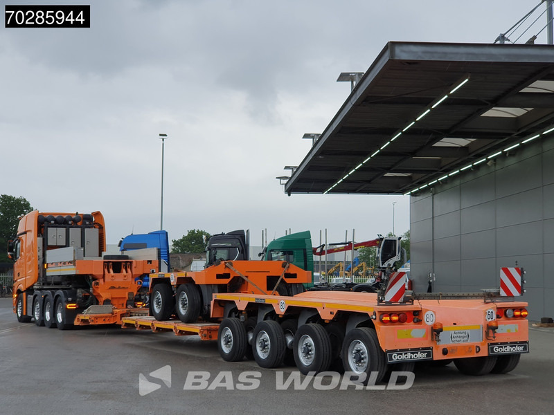 Mercedes-Benz Actros 4163 8X4 180T GigaSpace Retarder Hydrauliek BigAxle Alcoa´s // Lowbed Trailer / 6 Axles / Hydraulic Pendle Axles / Extend - Tegljač: slika 3 Mercedes-Benz Actros 4163 8X4 180T GigaSpace Retarder Hydrauliek BigAxle Alcoa´s // Lowbed Trailer / 6 Axles / Hydraulic Pendle Axles / Extend - Tegljač: slika 3