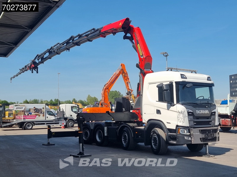 Scania G500 8X2 Retarder Liftachse Palfinger Kran PK 58.002 TEC F + JIB - Tegljač: slika 3 Scania G500 8X2 Retarder Liftachse Palfinger Kran PK 58.002 TEC F + JIB - Tegljač: slika 3