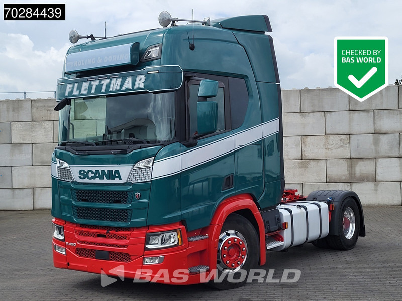 Scania R450 R 4X2 Retarder Standklima Alcoa's Navi ACC LED - Tegljač: slika 1 Scania R450 R 4X2 Retarder Standklima Alcoa's Navi ACC LED - Tegljač: slika 1
