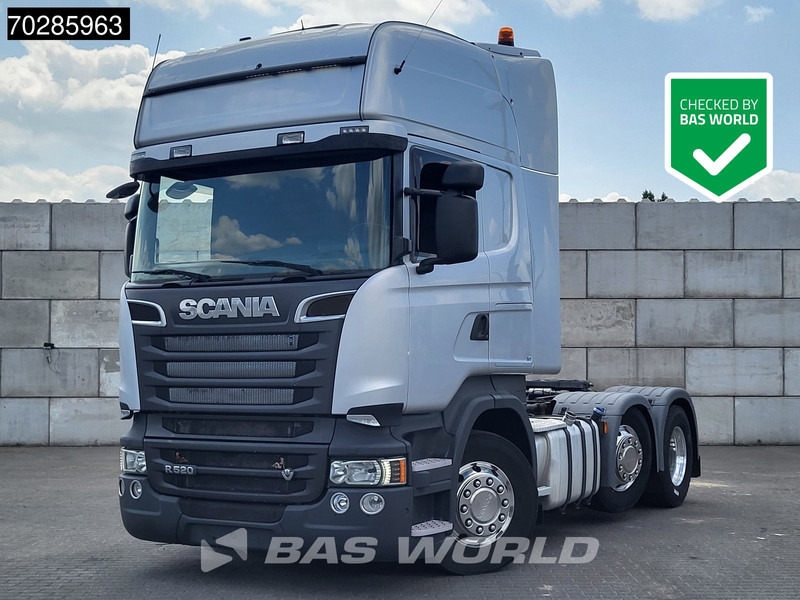 Scania R520 R 6X2 2xTanks Lift+lenkasche Xenon Navi Euro 6 - Tegljač: slika 1 Scania R520 R 6X2 2xTanks Lift+lenkasche Xenon Navi Euro 6 - Tegljač: slika 1