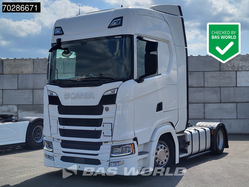 Scania S410 4X2 Mega Retarder 2xTanks ACC Standklima Navi Euro 6 - Tegljač: slika 1 Scania S410 4X2 Mega Retarder 2xTanks ACC Standklima Navi Euro 6 - Tegljač: slika 1