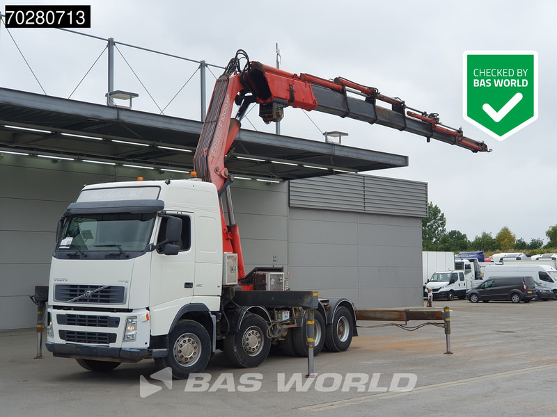 Volvo FH 460 FH 8X4 Manual Fassi F900A XP.27 Crane+Winch Big-Axle Lenkachse Kran Euro 3 - Tegljač: slika 1 Volvo FH 460 FH 8X4 Manual Fassi F900A XP.27 Crane+Winch Big-Axle Lenkachse Kran Euro 3 - Tegljač: slika 1