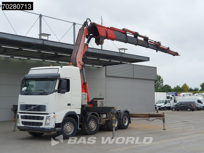 Volvo FH 460 FH 8X4 Manual Fassi F900A XP.27 Crane+Winch Big-Axle Lenkachse Kran Euro 3 - Tegljač: slika 1 Volvo FH 460 FH 8X4 Manual Fassi F900A XP.27 Crane+Winch Big-Axle Lenkachse Kran Euro 3 - Tegljač: slika 1