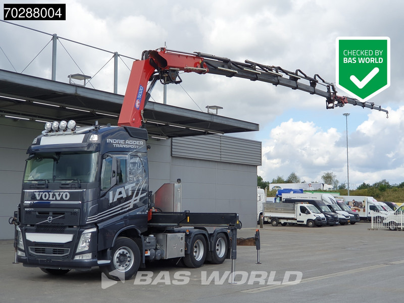 Volvo FH 540 FH 6X4 HMF 5020-K6 Crane FJ1000-K5 Jib Retarder Lift-Axle Xenon Dynamic Steering Euro 6 - Tegljač: slika 1 Volvo FH 540 FH 6X4 HMF 5020-K6 Crane FJ1000-K5 Jib Retarder Lift-Axle Xenon Dynamic Steering Euro 6 - Tegljač: slika 1