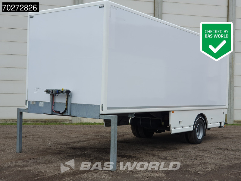 Trias 711-250 1 Axle TÜV 07/26 City Trailer 25Tons + 2.5T Tailgate + Isoliert - Poluprikolica sa zatvorenim sandukom: slika 1 Trias 711-250 1 Axle TÜV 07/26 City Trailer 25Tons + 2.5T Tailgate + Isoliert - Poluprikolica sa zatvorenim sandukom: slika 1