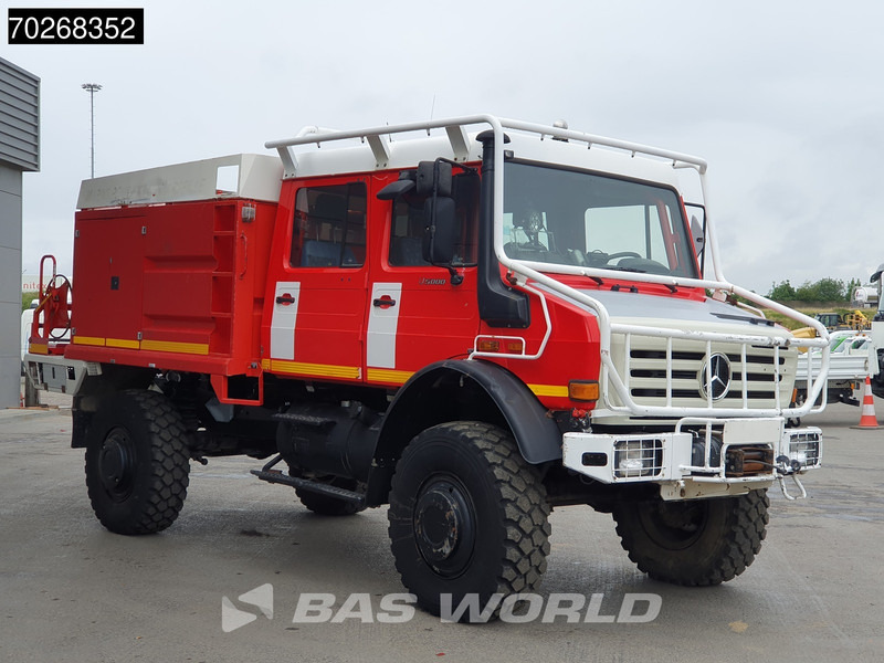 Unimog U5000 4X4 Camiva FIRE TRUCK SUPERSTRUCTURE NOT WORKING Automatic - Vatrogasni kamion: slika 3 Unimog U5000 4X4 Camiva FIRE TRUCK SUPERSTRUCTURE NOT WORKING Automatic - Vatrogasni kamion: slika 3