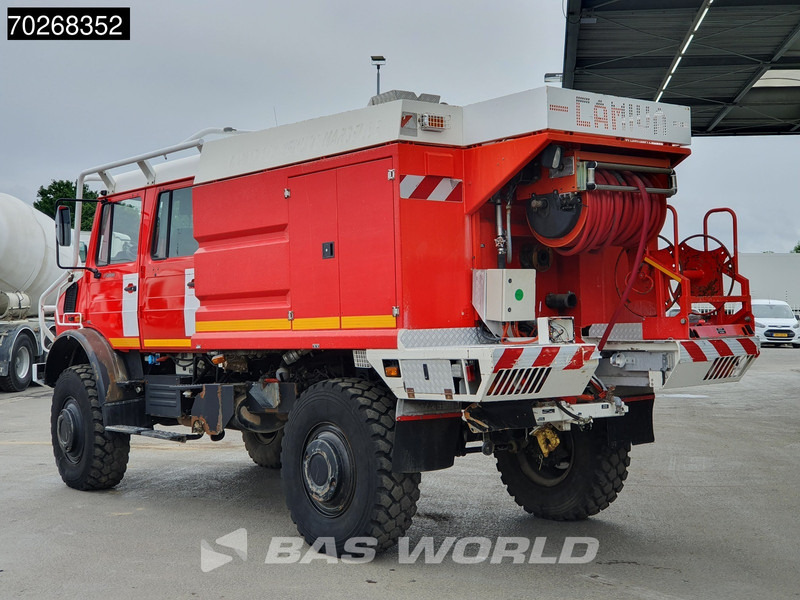 Vatrogasni kamion Unimog U5000 4X4 Camiva FIRE TRUCK SUPERSTRUCTURE NOT WORKING Automatic: slika 9