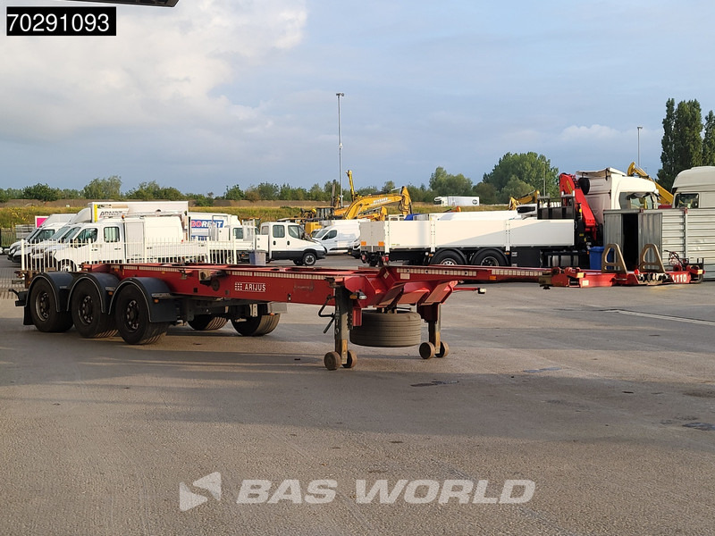 Van Hool 20 ft 30ft 40ft 45ft Full Air - Poluprikolica za prevoz kontejnera/ Poluprikolica sa promenjivim sandukom: slika 3 Van Hool 20 ft 30ft 40ft 45ft Full Air - Poluprikolica za prevoz kontejnera/ Poluprikolica sa promenjivim sandukom: slika 3