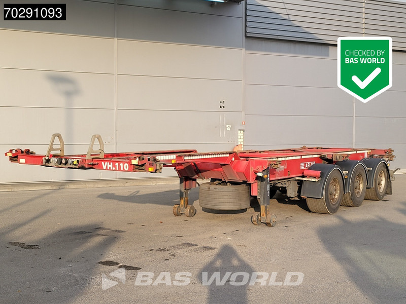 Van Hool 20 ft 30ft 40ft 45ft Full Air - Poluprikolica za prevoz kontejnera/ Poluprikolica sa promenjivim sandukom: slika 1 Van Hool 20 ft 30ft 40ft 45ft Full Air - Poluprikolica za prevoz kontejnera/ Poluprikolica sa promenjivim sandukom: slika 1
