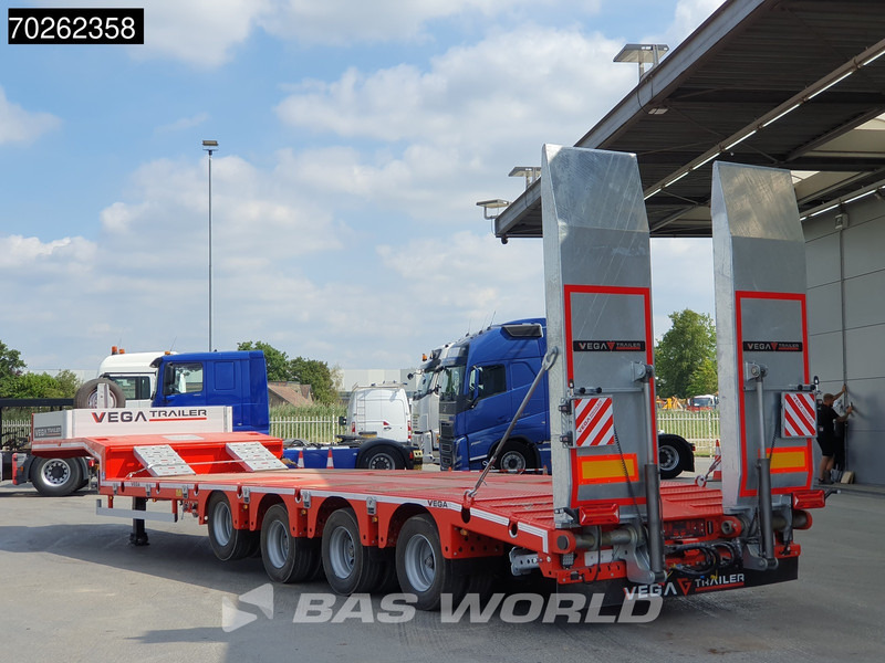 Vega STANDARD LOWBED 2 axles Lift + 2xLenkachse Hydraulic Ramps - Niska poluprikolica za prevoz: slika 2 Vega STANDARD LOWBED 2 axles Lift + 2xLenkachse Hydraulic Ramps - Niska poluprikolica za prevoz: slika 2