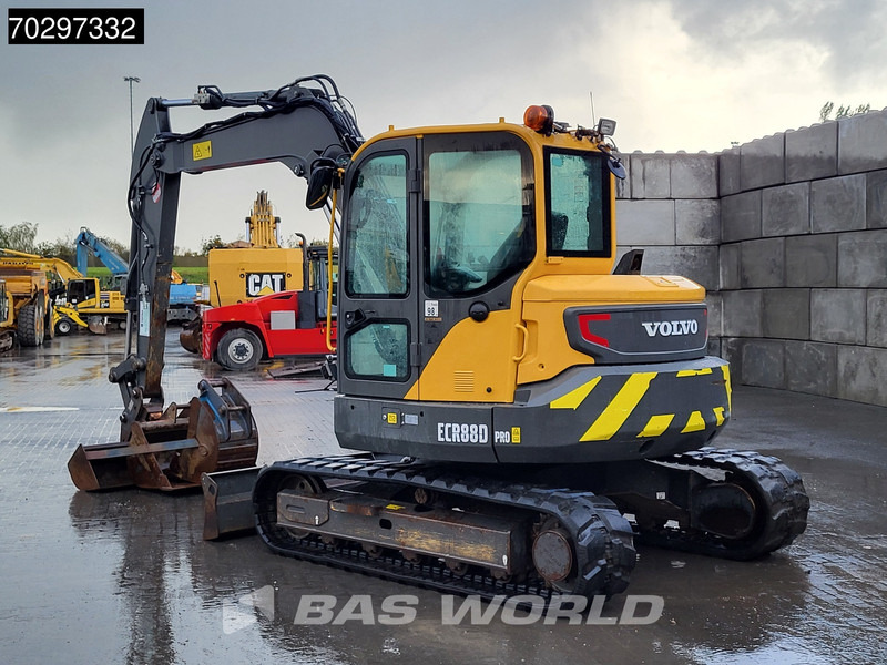 Volvo ECR88 D A/C - 3 Buckets - Mini bager: slika 3 Volvo ECR88 D A/C - 3 Buckets - Mini bager: slika 3