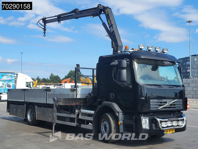 Volvo FE 240 4X2 HMF 760 K2 Kran Crane Remote control Manual Euro 5 - Kamion sa tovarnim sandukom, Kamion sa dizalicom: slika 3 Volvo FE 240 4X2 HMF 760 K2 Kran Crane Remote control Manual Euro 5 - Kamion sa tovarnim sandukom, Kamion sa dizalicom: slika 3