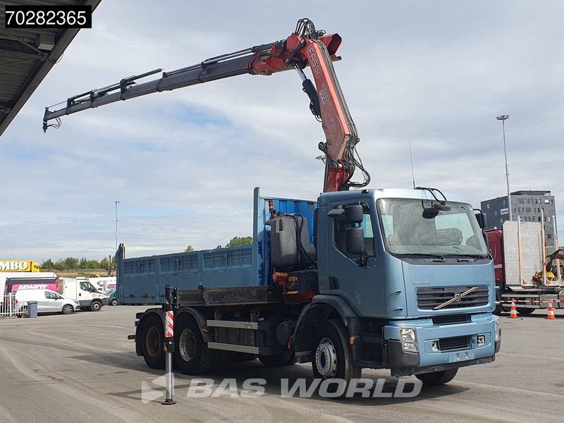 Volvo FE 280 904 6X4 Fassi F215/235AXP26 Crane 10m3 tipper Big-Axle Manual Euro 4 - Istovarivač, Kamion sa dizalicom: slika 3 Volvo FE 280 904 6X4 Fassi F215/235AXP26 Crane 10m3 tipper Big-Axle Manual Euro 4 - Istovarivač, Kamion sa dizalicom: slika 3