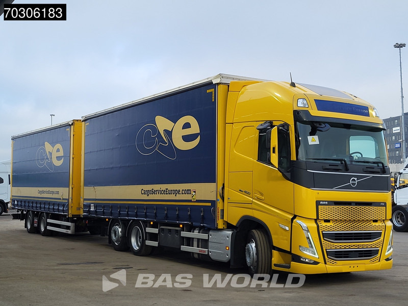 Volvo FH 460 6X2 Curtainsider Combi LNG Engine Sliding roof Lift Axle I-Park cool VEB+ - Kamion sa ceradom: slika 3 Volvo FH 460 6X2 Curtainsider Combi LNG Engine Sliding roof Lift Axle I-Park cool VEB+ - Kamion sa ceradom: slika 3