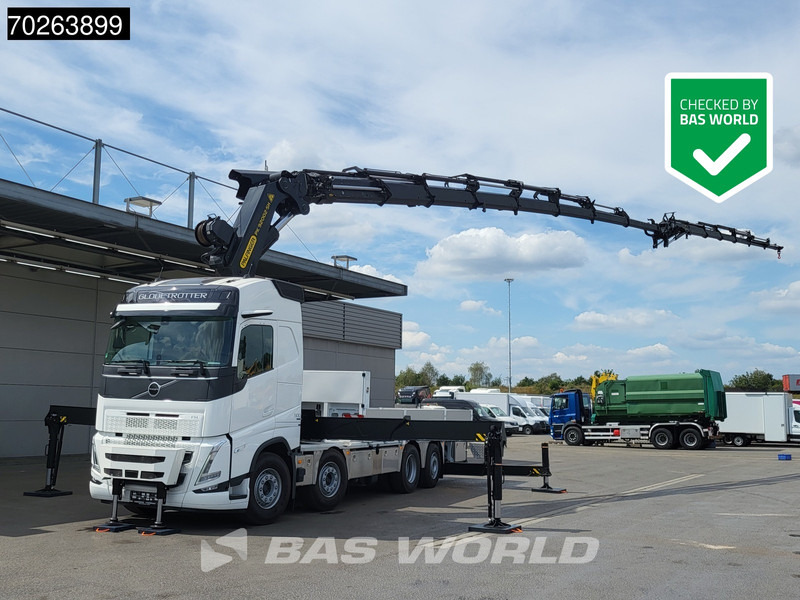 Volvo FH 500 8X2 NEW! Palfinger PK92002 SH 8+6 JIB Crane Kran 3.5t Winch Lift+Steering Axle - Kamion sa tovarnim sandukom, Kamion sa dizalicom: slika 1 Volvo FH 500 8X2 NEW! Palfinger PK92002 SH 8+6 JIB Crane Kran 3.5t Winch Lift+Steering Axle - Kamion sa tovarnim sandukom, Kamion sa dizalicom: slika 1