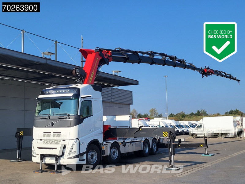 Volvo FH 500 8X2 Palfinger PK110002 SH Crane + Fly-Jib Winch VEB+ Euro 6 - Kamion sa tovarnim sandukom, Kamion sa dizalicom: slika 1 Volvo FH 500 8X2 Palfinger PK110002 SH Crane + Fly-Jib Winch VEB+ Euro 6 - Kamion sa tovarnim sandukom, Kamion sa dizalicom: slika 1