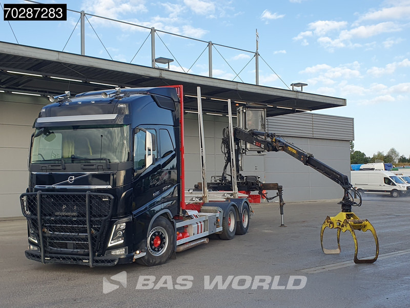 Volvo FH16 750 FH16 6X4 HIAB E96S 79 wood crane Retarder Dynamic-Steering Big-Axle Euro 6 - Šticar, Kamion sa dizalicom: slika 5 Volvo FH16 750 FH16 6X4 HIAB E96S 79 wood crane Retarder Dynamic-Steering Big-Axle Euro 6 - Šticar, Kamion sa dizalicom: slika 5