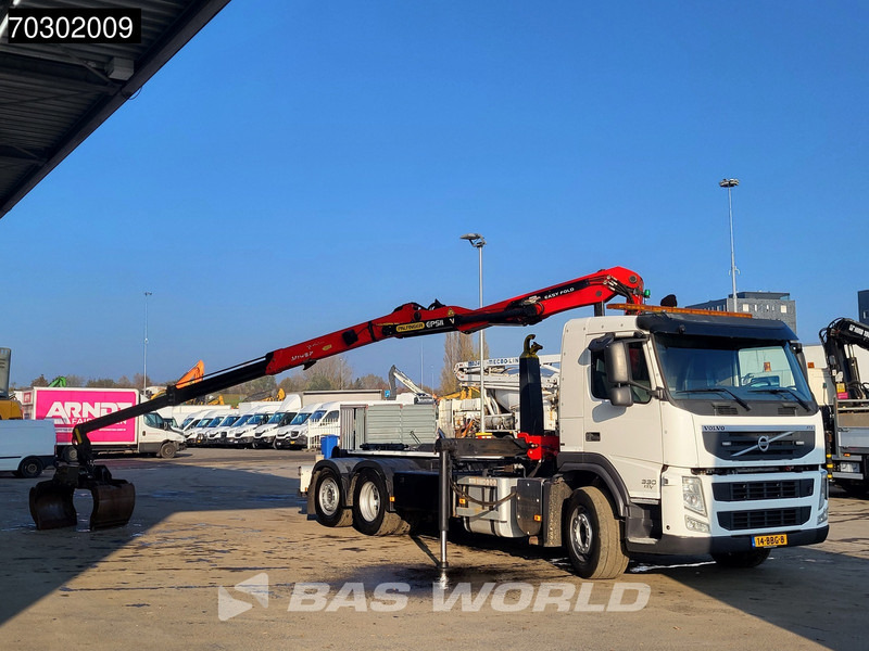 Volvo FM 330 FM 6X2 Palfinger Epsilon Z-Crane VDL Hook Lift+Steering Axle - Kamion sa hidrauličnom kukom, Kamion sa dizalicom: slika 5 Volvo FM 330 FM 6X2 Palfinger Epsilon Z-Crane VDL Hook Lift+Steering Axle - Kamion sa hidrauličnom kukom, Kamion sa dizalicom: slika 5
