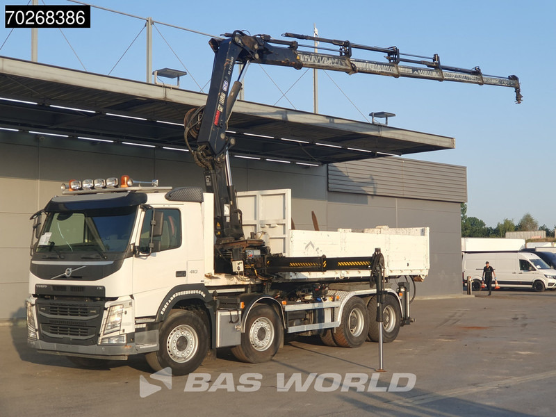 Volvo FM 410 8X4 211EP-5 HIDUO Kran Crane Steel suspension Big-Axle VEB Euro 6 - Kamion sa hidrauličnom kukom, Kamion sa dizalicom: slika 1 Volvo FM 410 8X4 211EP-5 HIDUO Kran Crane Steel suspension Big-Axle VEB Euro 6 - Kamion sa hidrauličnom kukom, Kamion sa dizalicom: slika 1