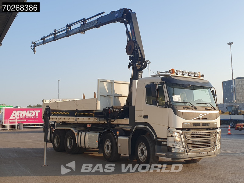 Volvo FM 410 8X4 211EP-5 HIDUO Kran Crane Steel suspension Big-Axle VEB Euro 6 - Kamion sa hidrauličnom kukom, Kamion sa dizalicom: slika 3 Volvo FM 410 8X4 211EP-5 HIDUO Kran Crane Steel suspension Big-Axle VEB Euro 6 - Kamion sa hidrauličnom kukom, Kamion sa dizalicom: slika 3