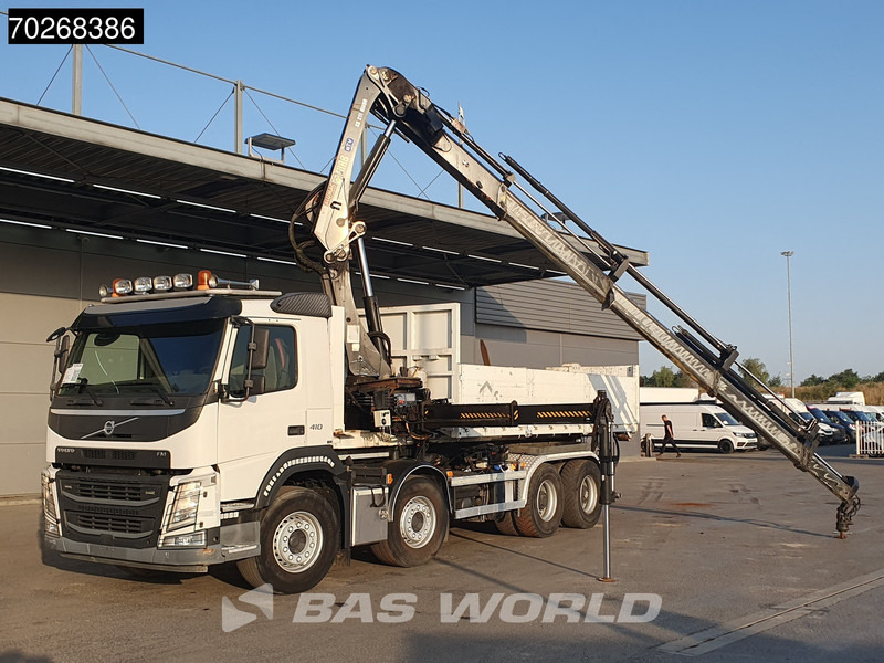 Volvo FM 410 8X4 211EP-5 HIDUO Kran Crane Steel suspension Big-Axle VEB Euro 6 - Kamion sa hidrauličnom kukom, Kamion sa dizalicom: slika 5 Volvo FM 410 8X4 211EP-5 HIDUO Kran Crane Steel suspension Big-Axle VEB Euro 6 - Kamion sa hidrauličnom kukom, Kamion sa dizalicom: slika 5