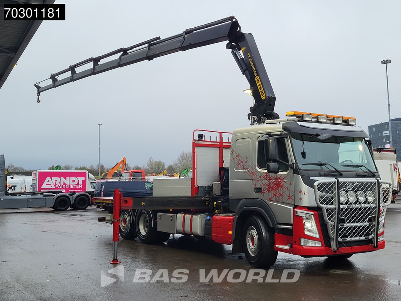 Volvo FM 410 FM 6X2 Palfinger PK 26002-EH E Kran Crane Lift +steering axle Automatic Euro 6 - Kamion sa tovarnim sandukom, Kamion sa dizalicom: slika 3 Volvo FM 410 FM 6X2 Palfinger PK 26002-EH E Kran Crane Lift +steering axle Automatic Euro 6 - Kamion sa tovarnim sandukom, Kamion sa dizalicom: slika 3