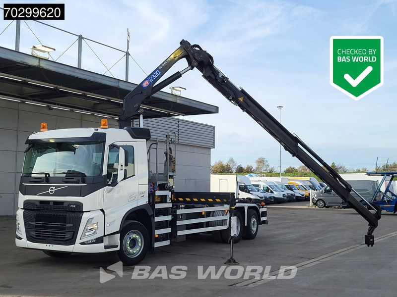 Volvo FM 430 FM 6X2 HMF 2320K-RCS Kran Crane + VDL S-21-6200 Lift + Steering Axle - Kamion sa hidrauličnom kukom, Kamion sa dizalicom: slika 1 Volvo FM 430 FM 6X2 HMF 2320K-RCS Kran Crane + VDL S-21-6200 Lift + Steering Axle - Kamion sa hidrauličnom kukom, Kamion sa dizalicom: slika 1