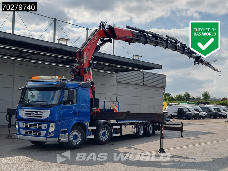 Volvo FM 450 8X2 FASSI 100 Ton/Meter Crane Kran 7 + 6 Jib Lift+steering Axle Euro 5 - Kamion sa tovarnim sandukom, Kamion sa dizalicom: slika 1 Volvo FM 450 8X2 FASSI 100 Ton/Meter Crane Kran 7 + 6 Jib Lift+steering Axle Euro 5 - Kamion sa tovarnim sandukom, Kamion sa dizalicom: slika 1