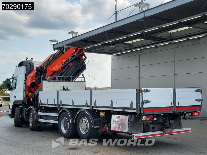 Kamion sa tovarnim sandukom, Kamion sa dizalicom Volvo FM 480 8X2 Palfinger PK85002 Crane+Jib Lifting-Axle Big-Axle Automatic Euro 4: slika 10
