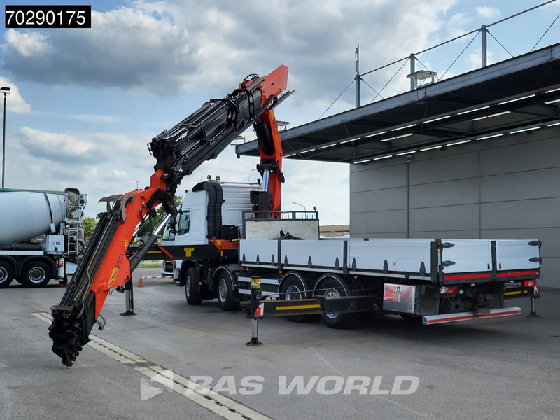 Kamion sa tovarnim sandukom, Kamion sa dizalicom Volvo FM 480 8X2 Palfinger PK85002 Crane+Jib Lifting-Axle Big-Axle Automatic Euro 4: slika 6