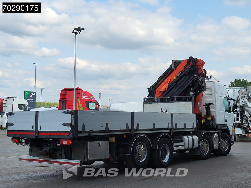 Kamion sa tovarnim sandukom, Kamion sa dizalicom Volvo FM 480 8X2 Palfinger PK85002 Crane+Jib Lifting-Axle Big-Axle Automatic Euro 4: slika 20
