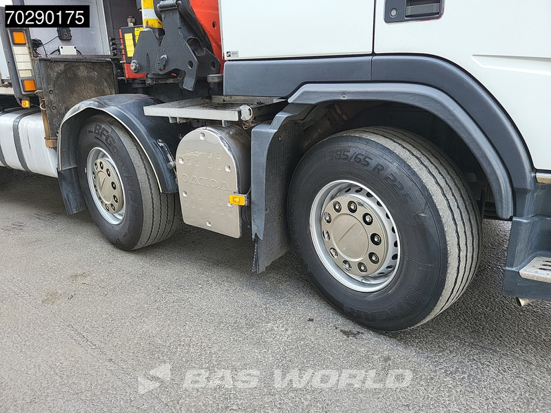 Kamion sa tovarnim sandukom, Kamion sa dizalicom Volvo FM 480 8X2 Palfinger PK85002 Crane+Jib Lifting-Axle Big-Axle Automatic Euro 4: slika 19