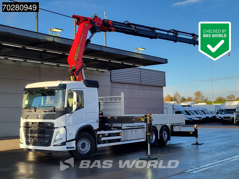 Volvo FM 500 6X2 NEW! Palfinger PK41002 EH-E Kran Crane Lift-steering Axle Euro 6 - Kamion sa tovarnim sandukom, Kamion sa dizalicom: slika 1 Volvo FM 500 6X2 NEW! Palfinger PK41002 EH-E Kran Crane Lift-steering Axle Euro 6 - Kamion sa tovarnim sandukom, Kamion sa dizalicom: slika 1