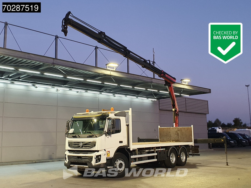 Volvo FMX 370 6X4 Palfinger PK18002 EH Crane Kran Automatic Euro 5 - Kamion sa tovarnim sandukom, Kamion sa dizalicom: slika 1 Volvo FMX 370 6X4 Palfinger PK18002 EH Crane Kran Automatic Euro 5 - Kamion sa tovarnim sandukom, Kamion sa dizalicom: slika 1