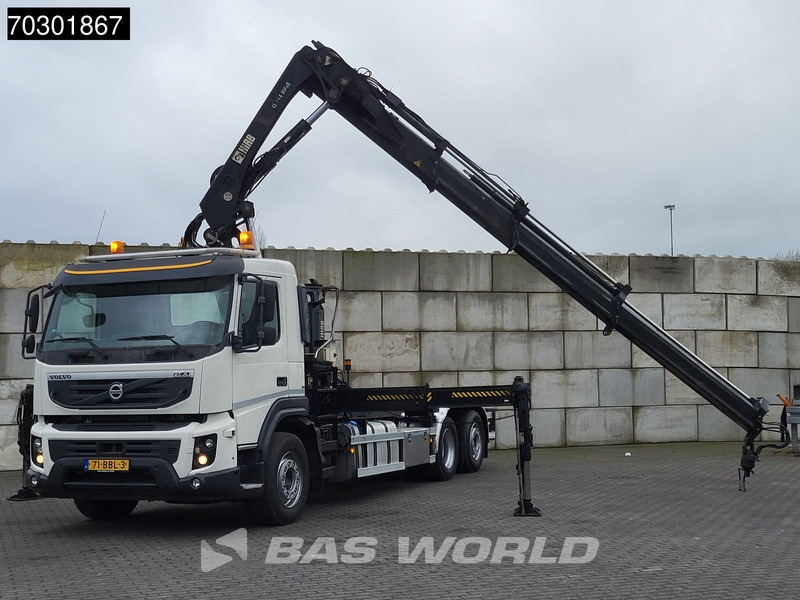 Volvo FMX 370 FMX 6X2 HIAB 244 E P-3 Hipro Kran + XR21S56 containersystem Lift+steering - Kamion sa hidrauličnom kukom, Kamion sa dizalicom: slika 3 Volvo FMX 370 FMX 6X2 HIAB 244 E P-3 Hipro Kran + XR21S56 containersystem Lift+steering - Kamion sa hidrauličnom kukom, Kamion sa dizalicom: slika 3