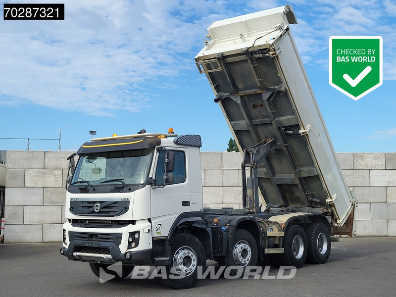 Volvo FMX 410 8X4 13m3 Marrel Tipper SteelSuspension 2-Side Kipper BigAxle Euro 5 - Istovarivač: slika 1 Volvo FMX 410 8X4 13m3 Marrel Tipper SteelSuspension 2-Side Kipper BigAxle Euro 5 - Istovarivač: slika 1