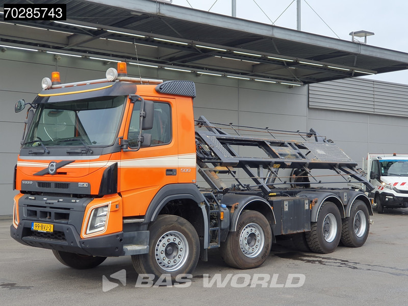 Volvo FMX 500 FMX 8X4 NL-Truck 28tons SAWO 3-Side cable lift Steelsuspension Retarder Automatic Euro 6 - Kamion sa kablovskim sistemom: slika 3 Volvo FMX 500 FMX 8X4 NL-Truck 28tons SAWO 3-Side cable lift Steelsuspension Retarder Automatic Euro 6 - Kamion sa kablovskim sistemom: slika 3