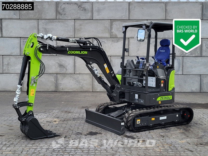 Zoomlion ZE26 GU - Mini bager: slika 1 Zoomlion ZE26 GU - Mini bager: slika 1