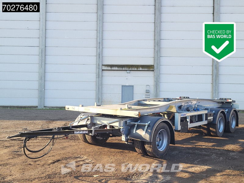 Panav PVC30M UNUSED Abrollanhänger Schlitten-Carrier Drehschemel - Abrol/ Autopodizač prikolica: slika 1 Panav PVC30M UNUSED Abrollanhänger Schlitten-Carrier Drehschemel - Abrol/ Autopodizač prikolica: slika 1