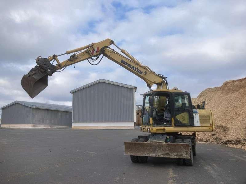 Komatsu PW160-7K - Bager točkaš: slika 1 Komatsu PW160-7K - Bager točkaš: slika 1