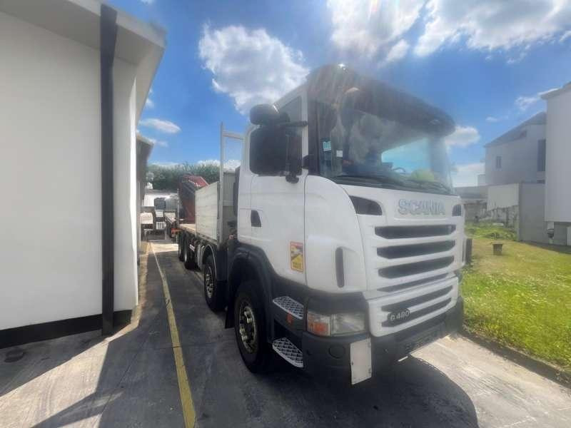 Scania G480 8X4 GRUE FASSI - Kamion sa tovarnim sandukom: slika 2 Scania G480 8X4 GRUE FASSI - Kamion sa tovarnim sandukom: slika 2