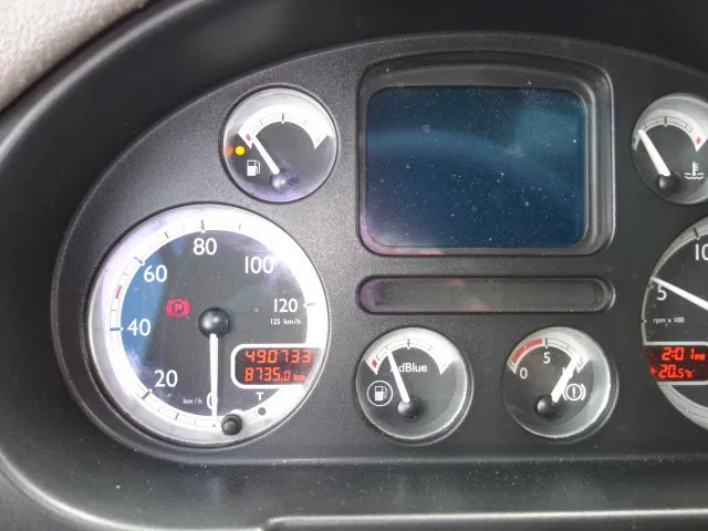 Kamion sa tovarnim sandukom, Kamion sa dizalicom DAF CF 360 6X4 MANUAL GEAR STEELSPRINGS 18,5 TON PALFINKER: slika 10