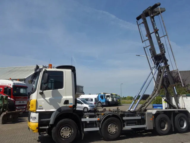 DAF CF 410 8X4 NCH CONTAINER SYSTEEM 32 TON 90 graden silo containers - Kamion sa kablovskim sistemom: slika 1 DAF CF 410 8X4 NCH CONTAINER SYSTEEM 32 TON 90 graden silo containers - Kamion sa kablovskim sistemom: slika 1