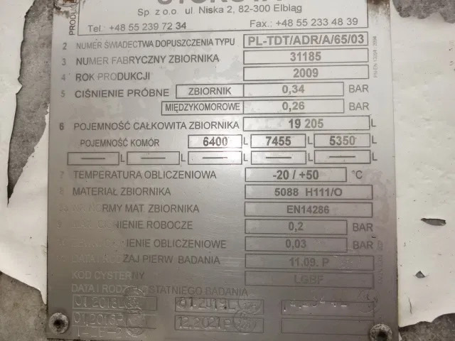 Scania R380 6X2 19200 LITER TANK,MANUAL GEARBOX - Kamion cisterna: slika 5 Scania R380 6X2 19200 LITER TANK,MANUAL GEARBOX - Kamion cisterna: slika 5