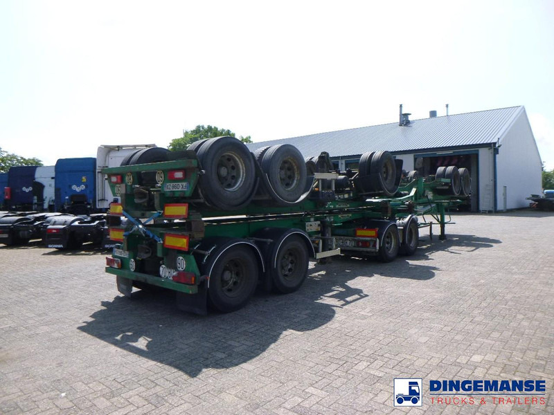 ASCA Stack 4 x container trailer + dolly 20-30-40-45 ft - Poluprikolica za prevoz kontejnera/ Poluprikolica sa promenjivim sandukom: slika 4 ASCA Stack 4 x container trailer + dolly 20-30-40-45 ft - Poluprikolica za prevoz kontejnera/ Poluprikolica sa promenjivim sandukom: slika 4