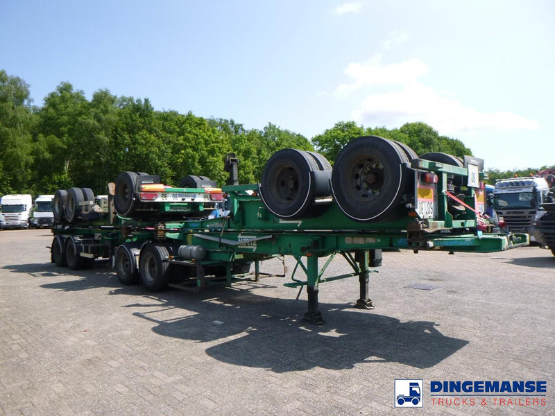 ASCA Stack 4 x container trailer + dolly 20-30-40-45 ft - Poluprikolica za prevoz kontejnera/ Poluprikolica sa promenjivim sandukom: slika 2 ASCA Stack 4 x container trailer + dolly 20-30-40-45 ft - Poluprikolica za prevoz kontejnera/ Poluprikolica sa promenjivim sandukom: slika 2