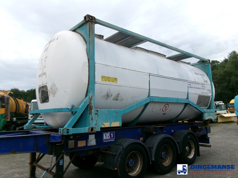 BSLT Chemical tank container inox L4BH / 20 ft / 30 m3 / IMO 1 - Rezervoar za skladištenje: slika 1 BSLT Chemical tank container inox L4BH / 20 ft / 30 m3 / IMO 1 - Rezervoar za skladištenje: slika 1